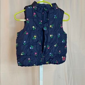 GAP Toddler Navy Puffer Vest